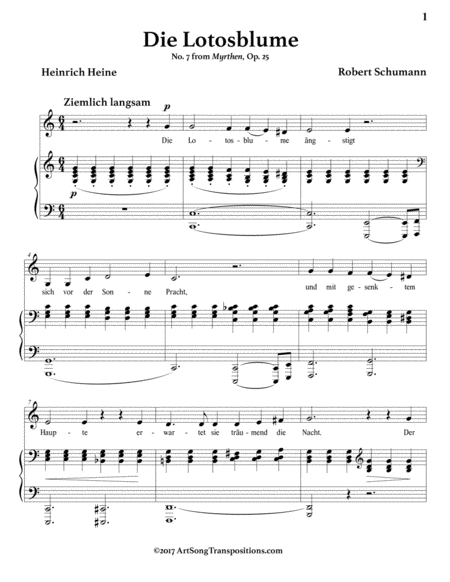 Die Lotosblume Op 25 No 7 C Major Page 2