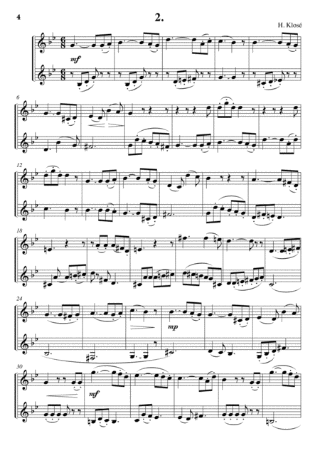 Dinosaur Scales Studies And Exercises For 2 Clarinets Page 2