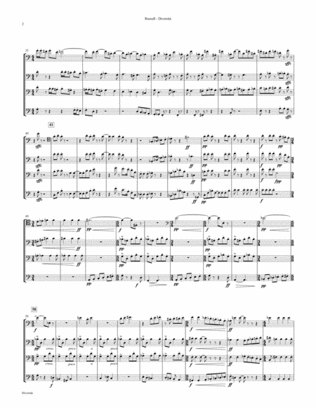 Diversit For Trombone Quartet Page 2