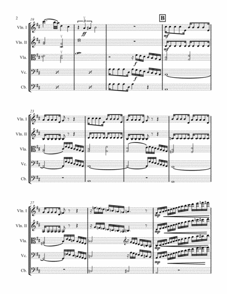 Divertimento For String Orchestra By Benton Stanley Wedge Page 2