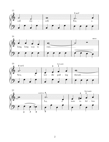 Do Re Mi Easy Piano Page 2