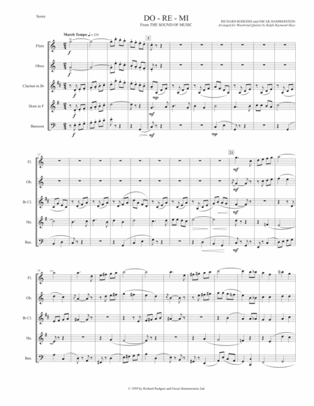 Do Re Mi For Woodwind Quintet Page 2