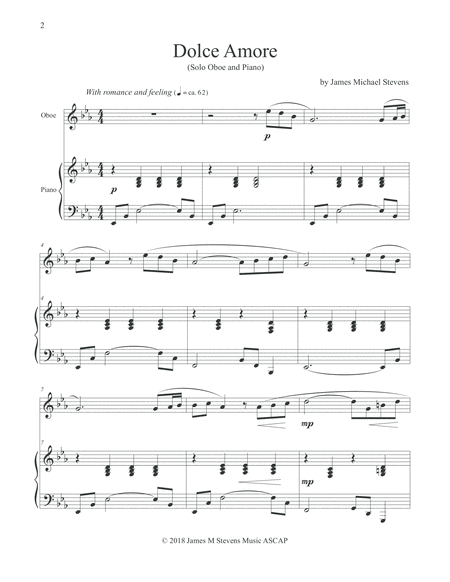 Dolce Amore Oboe Piano Page 2