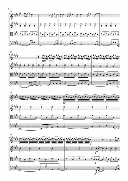 Dont Stop Believin String Quartet Page 2