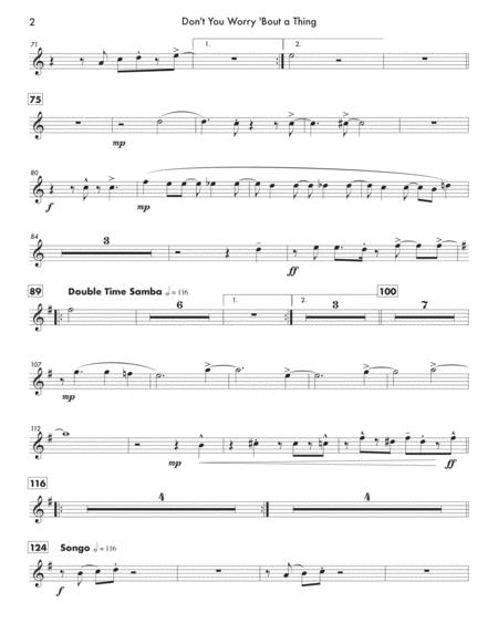 Dont You Worry Bout A Thing For Jazz Ensemble Parts Page 2