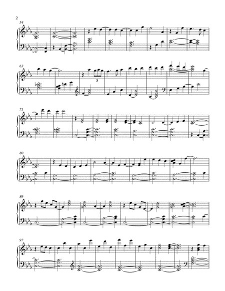 Douglas Bill Autumn Twilight Solo Piano Page 2