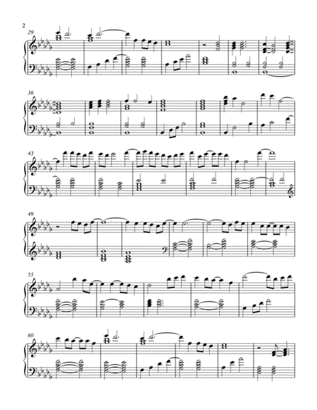 Douglas Bill Woodland Path Piano Solo Page 2