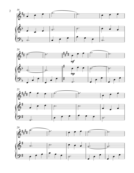 Down In The Valley Treble Eb Instrument Solo Page 2