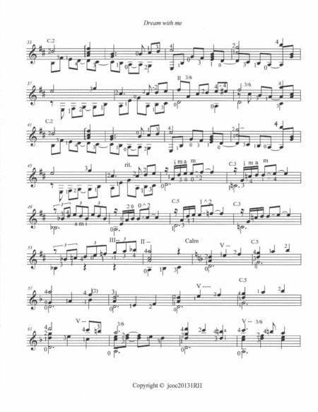 Dream With Me Composed For Olivia Chiang By James Chiang Page 2