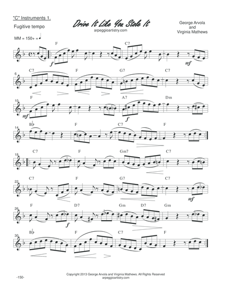 Drive It Like You Stole It Flute Violin Or Accordion Page 2