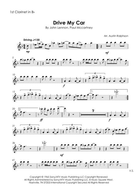 Drive My Car The Beatles Clarinet Quintet Page 2