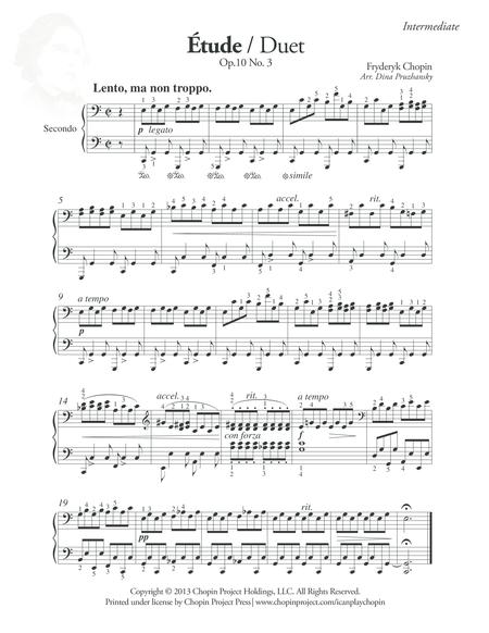 Duet Etude Op 10 No 3 Page 2