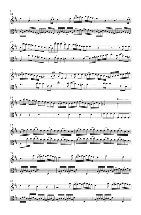 Duet For Flute Viola 6 Page 2