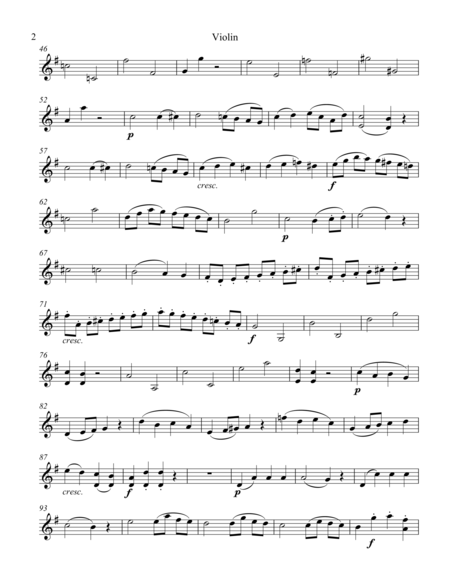 Duo 2 For Violin And Piano Page 2