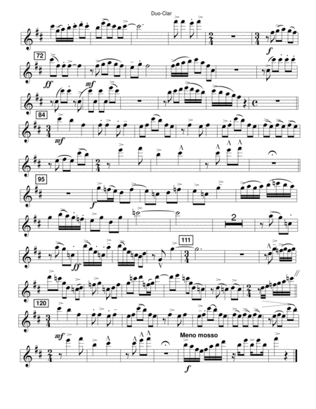 Duo For Horn And Clarinet Page 2