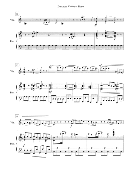 Duo For Violin And Piano Op 13b Page 2