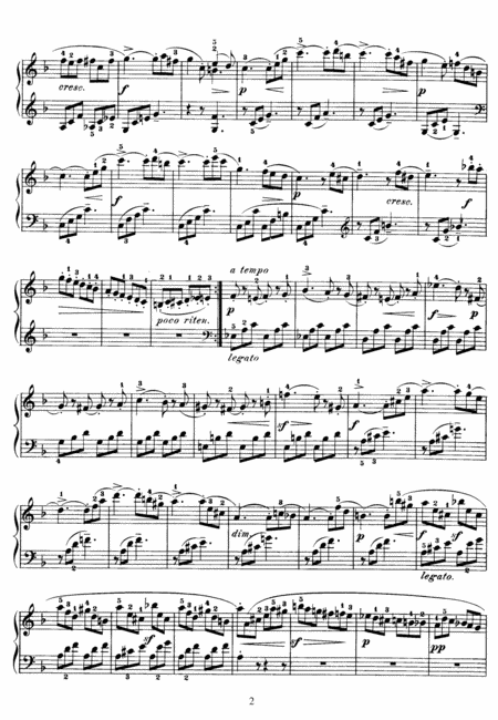 Dussek Sonatina In F Major Op 20 No 3 Original Version Page 2