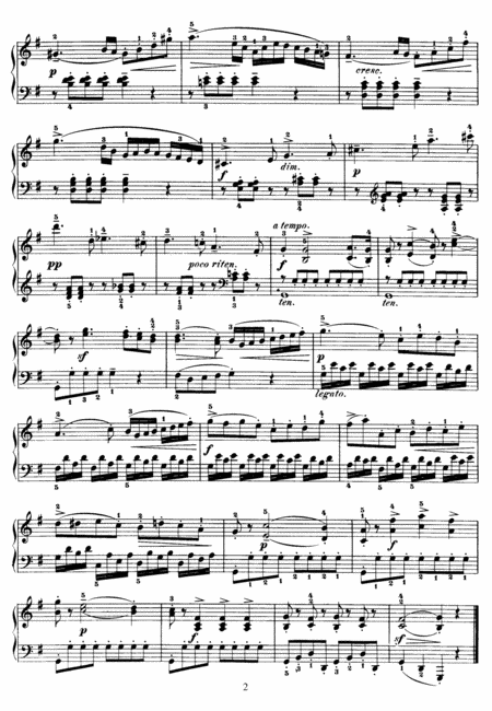 Dussek Sonatina In G Major Op 20 No 1 Original Version Page 2