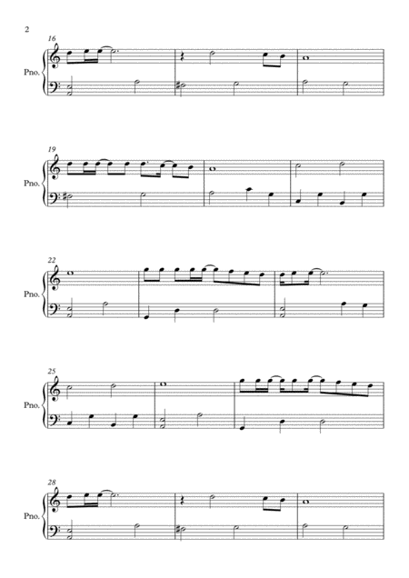 Dust In The Wind By Kansas Easy Piano Page 2