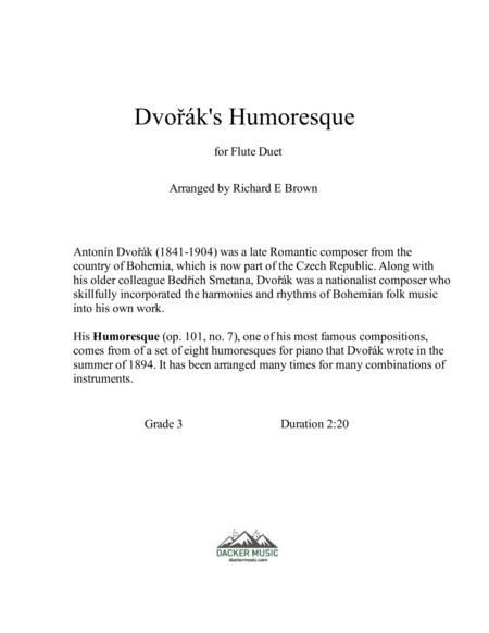 Dvorak Humoresque Flute Duet Page 2