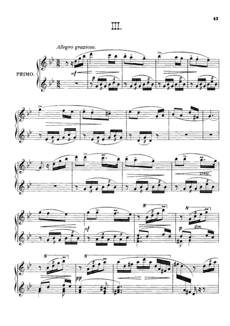 Dvorak Symphony No 8 Iii Iv For Piano Duet 1 Piano 4 Hands Pd804 Page 2