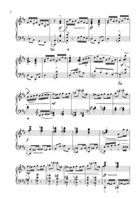 E Elgar Pomp And Circumstance March Op 39 1 Piano Solo Page 2