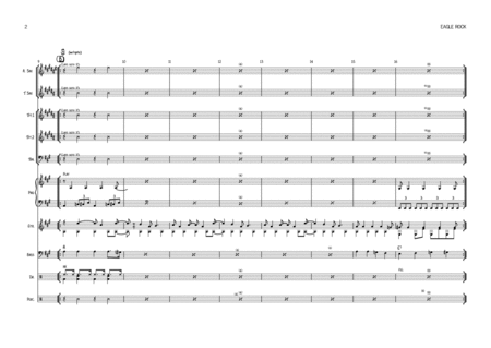 Eagle Rock Vocal With Small Band 3 5 Horns Key Of A Page 2