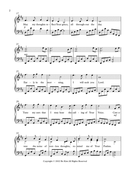Early In The Morning Piano Voice Page 2