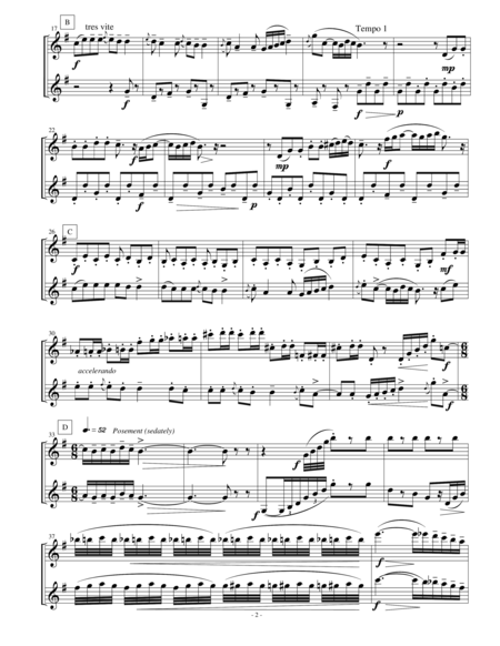 Eastern European Rhapsody Duets For Clarinets Page 2