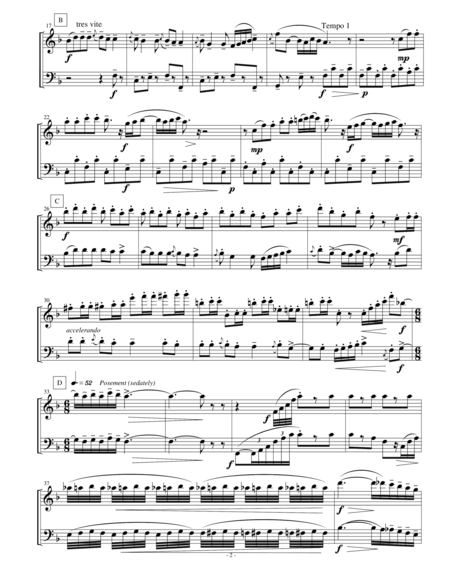 Eastern European Rhapsody Duets For Flute And Bassoon Page 2