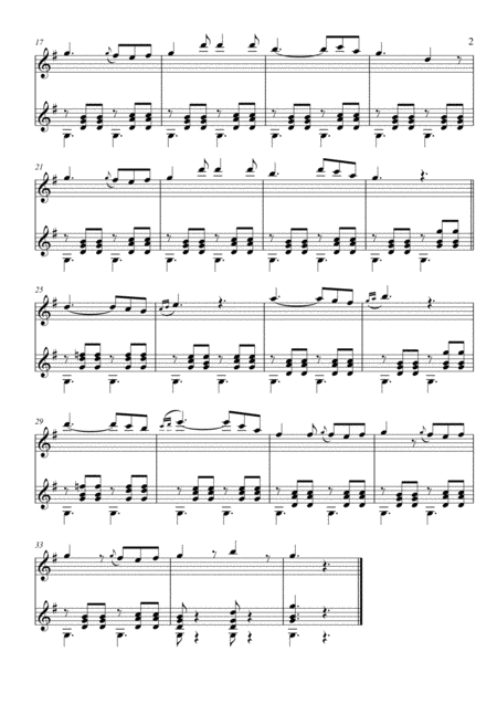 Easy Flute Guitar Duets By Giuliani 74 3 Page 2