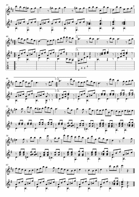 Easy Violin Guitar Duets By Giuliani 74 7 Page 2