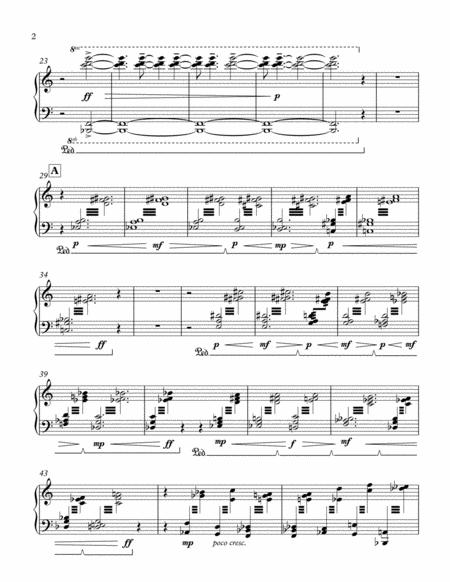 Echoscape For Piano And Percussion Instrumental Parts Page 2