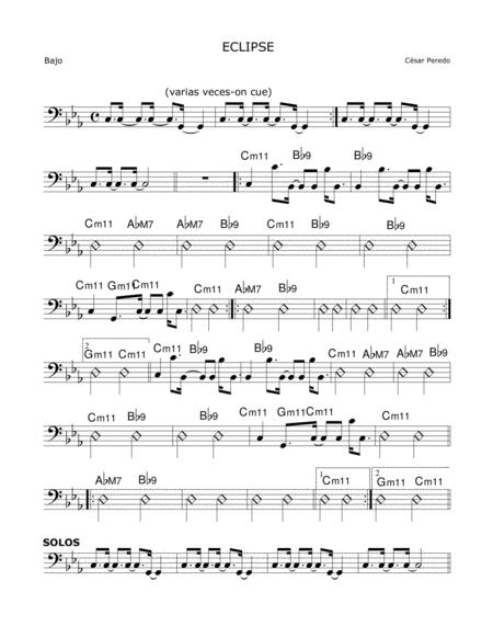 Eclipse For Flute And Jazz Combo Latin Jazz Page 2