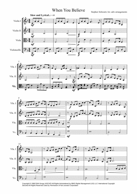 Edelweiss Original Key Trumpet Page 2