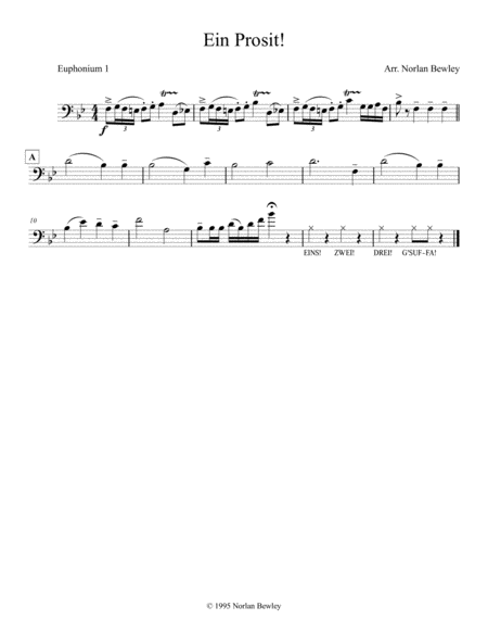 Ein Prosit Tuba Euphonium Quartet Page 2