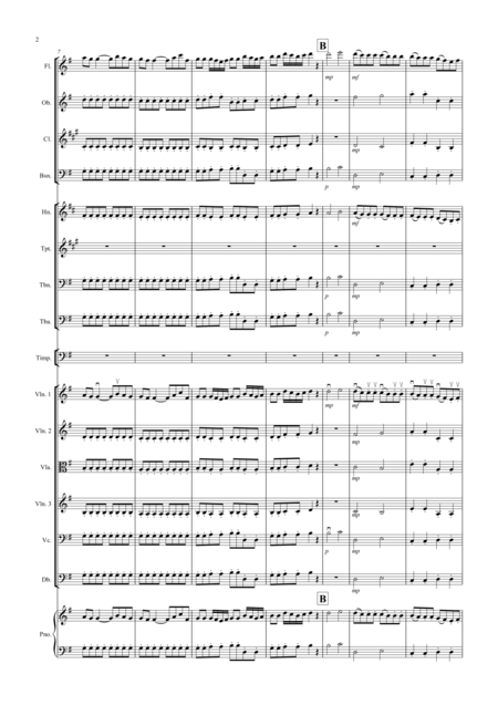 Eine Kleine 1st Movement For School Orchestra Page 2