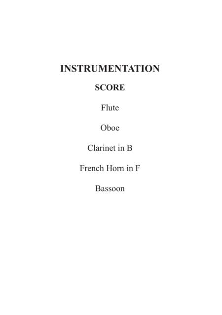 Eine Kleine Nacht Musik 1st Movement Allegro For Woodwind Quintet Page 2