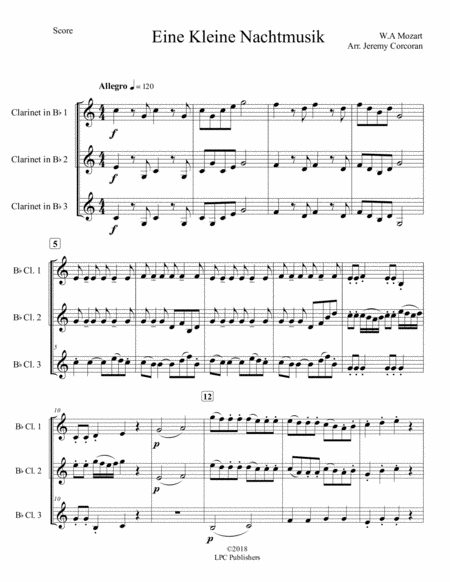 Eine Kleine Nachtmusik For Three Flutes Page 2