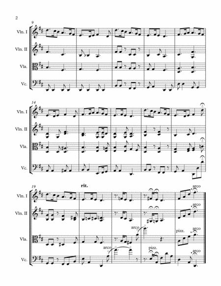 El Noy De La Mare String Quartet Page 2