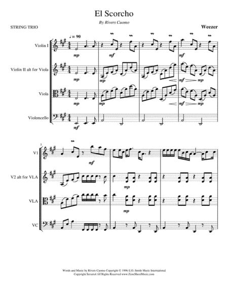 El Scorcho String Trio Page 2