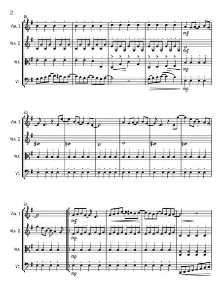 Eleanor Rigby String Quartet Page 2