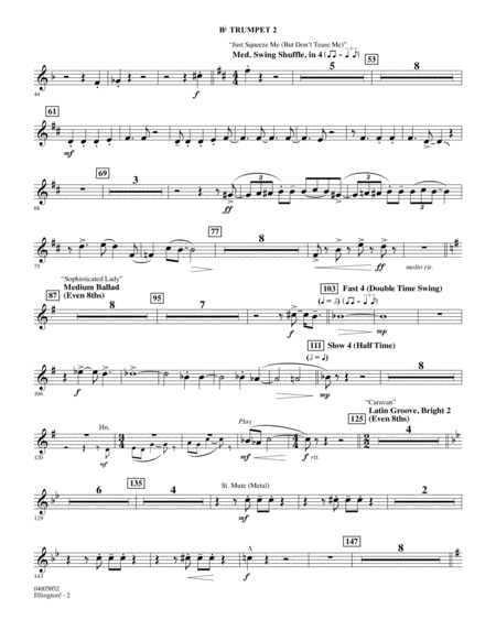 Ellington Arr Stephen Bulla Bb Trumpet 2 Page 2