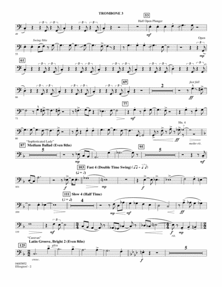 Ellington Arr Stephen Bulla Trombone 3 Page 2
