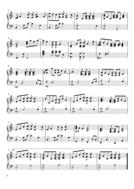 Elton John Tiny Dancer Piano Solo Page 2