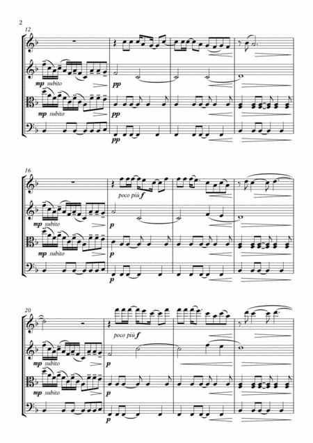 Empire State Of Mind String Quartet Page 2