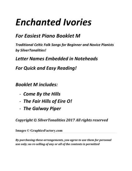 Enchanted Ivories For Easiest Piano Booklet M Page 2