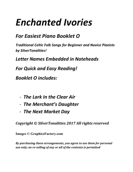 Enchanted Ivories For Easiest Piano Booklet O Page 2