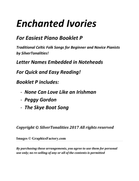 Enchanted Ivories For Easiest Piano Booklet P Page 2