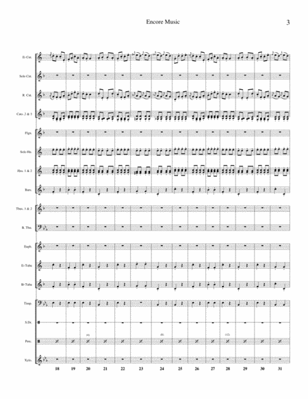 Encore Music Can Can From Orpheus In The Underworld For Brass Band Page 2